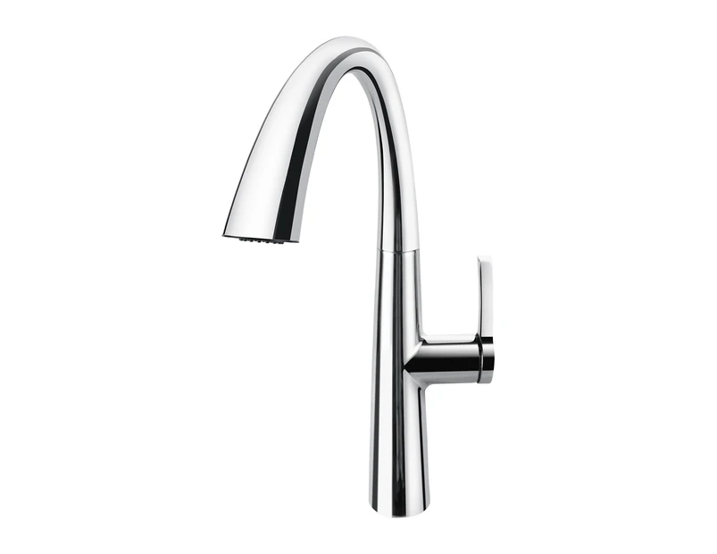 Pull Out Tap Kitchen Sink Mixer Tap Laundry Sink Mixer Brass Kitchen Faucets 360 Swivel Spout -Chrome