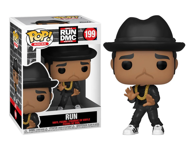 Funko POP! Rocks #199 Run-DMC DJ Run Vinyl Figure