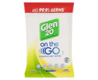 Glen 20 On The Go Disinfectant Wipes 15 Pack Lemon Lime
