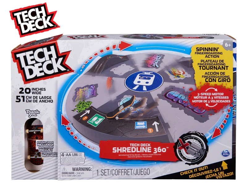 Tech Deck Shredline 360 Motorised Turntable