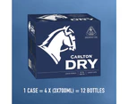 Carlton Dry Beer Case 12 x 700mL Bottles