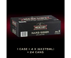 Mercury Hard Cider Case 24 x 375mL Cans