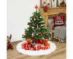 78cm/90cm/120cm Christmas Tree Skirt Reusable Christmas Tree Skirt Decoration Christmas Home Decoration Carpet