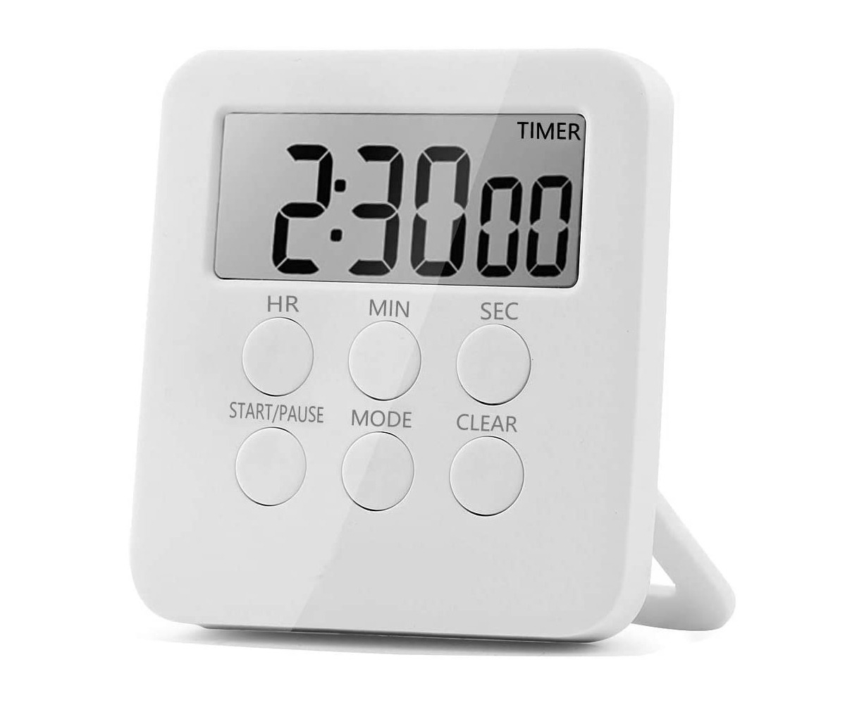 Maxbell Kitchen Clock Timer Egg Timer for Kitchen Supply Tool Household  Baking Black