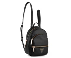 Guess Jeans Black Polyethylene Backpack