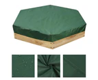 Sandbox Cover with Drawstring Waterproof Sandpit Pool Cover Square Protective Cover for Sandbox Oxford Cloth Sandbox Canopy