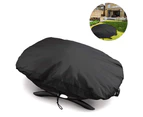 Grill cover for Q100 / Q1000 series, grill cover waterproof BBQ cover protective cover hood tarpaulin, 67.1 * 44 * 32cm