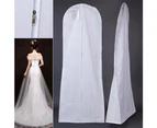 Breathable garment bag wedding dress wedding dress cover protective cover