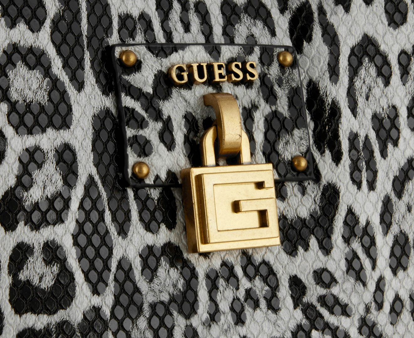 Guess Centre Stage Leopard Clutch
