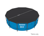 Bestway Pool Cover Fits 3.66m/12ft Round Swimming Pool PVC Blanket 3.7m