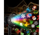 Jingle Jollys Christmas Lights Projector Light Outdoor Decorations Outdoor