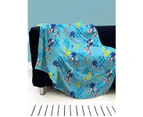 Sonic Geo Fleece Blanket/Throw/Bed Blanket