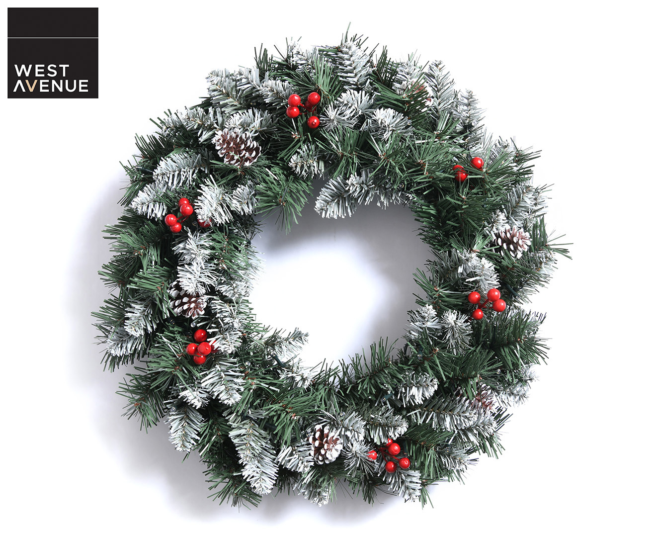 small battery operated christmas wreaths