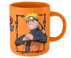 Naruto Shippuden Character Art 295mL Coffee Mug - Orange/Multi
