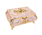 High Quality Catalpa Alloy jewellery Box, jewellery Storage Box For Girls And Women Gift