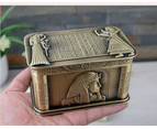 High Quality Catalpa Alloy jewellery Box, jewellery Storage Box For Girls And Women Gift, 12.6cm * 8cm * 7cm