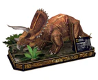 National Geographic Triceratops 44-Piece 3D Paper Model Kit