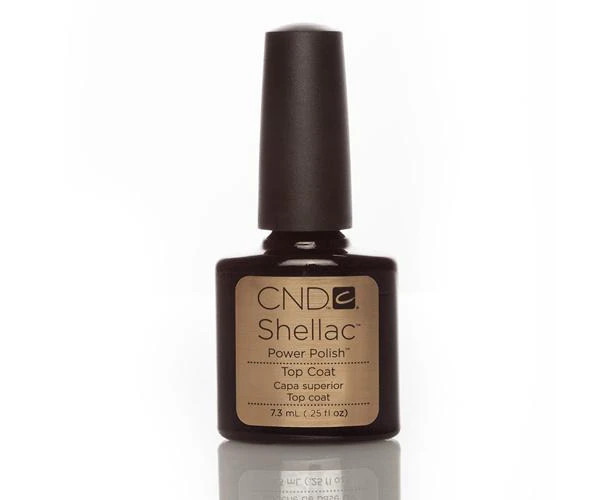 Shellac Nail Color - Original Top Coat by CND for Women - 0.25 oz Nail Polish