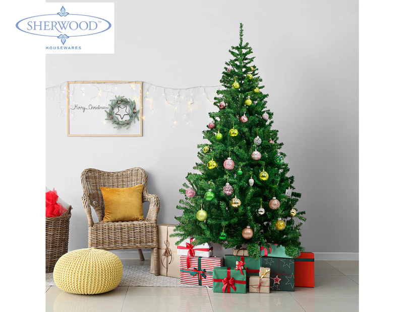 Sherwood 2.4m Prelit Christmas Tree - 1448 Tips