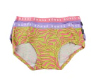 2 Pairs X Bonds Womens Hipster Boyleg Underwear Briefs 49K Cotton/Elastane - Pack 49K