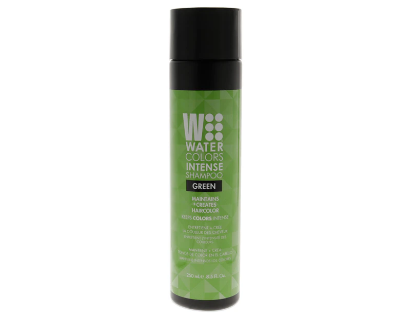 Tressa Watercolors Intense Shampoo - Green for Unisex 8.5 oz Shampoo