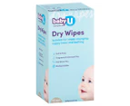 3 x 100pk BabyU Dry Wipes