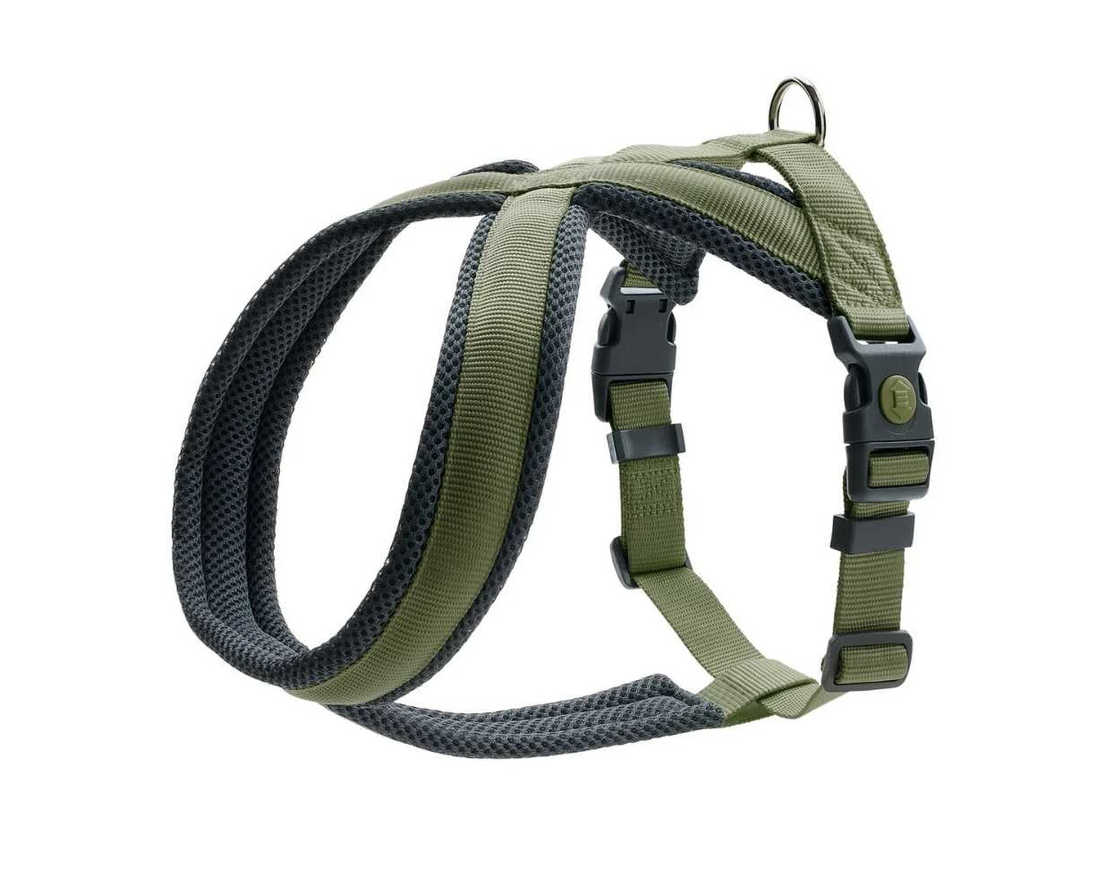 Hunter London Comfort Dog Harness - Olive Green