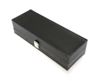 6 Grids PU Leather Watch Display Case Jewellery Storage Organizer Box Home