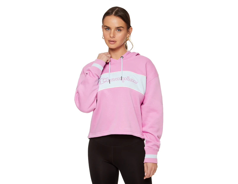 Champion Women's Rochester City Hoodie - Paper Orchid CSI (Pink)