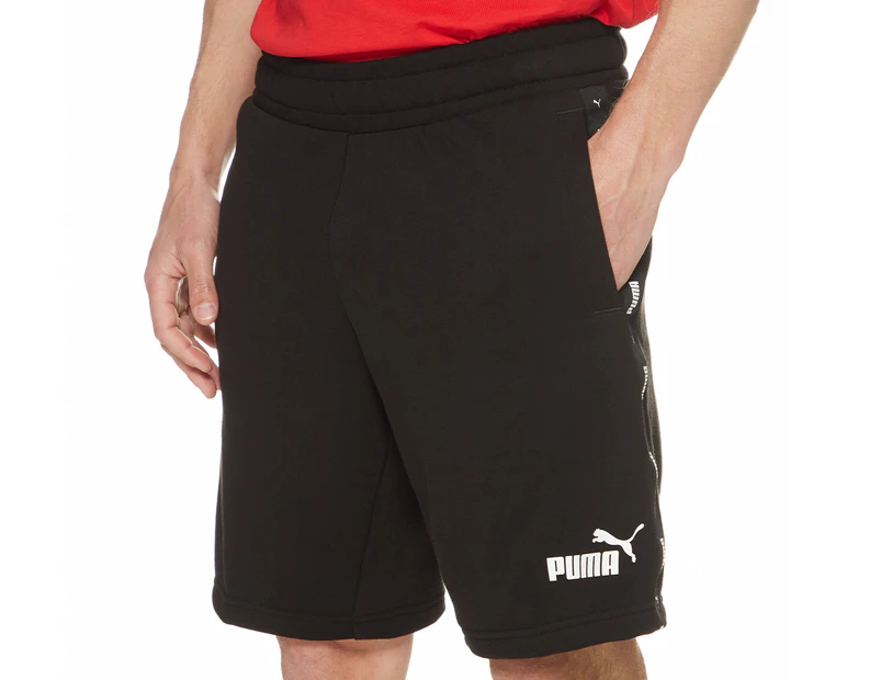 Puma Men's Essentials+ Tape Shorts - Puma Black