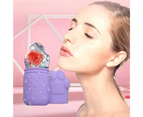 Reusable Massage Roller Convenient Professional Bear Claw Face Massager Daily Supplies  Purple