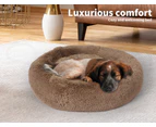 Pawz Pet Bed Mattress Dog Beds Bedding Cat Pad Mat Cushion Winter M Brown