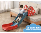 Kid Slide 135cm Long Silde Activity Center Toddlers Play Set Toy Playground Play - Multi-Coloured