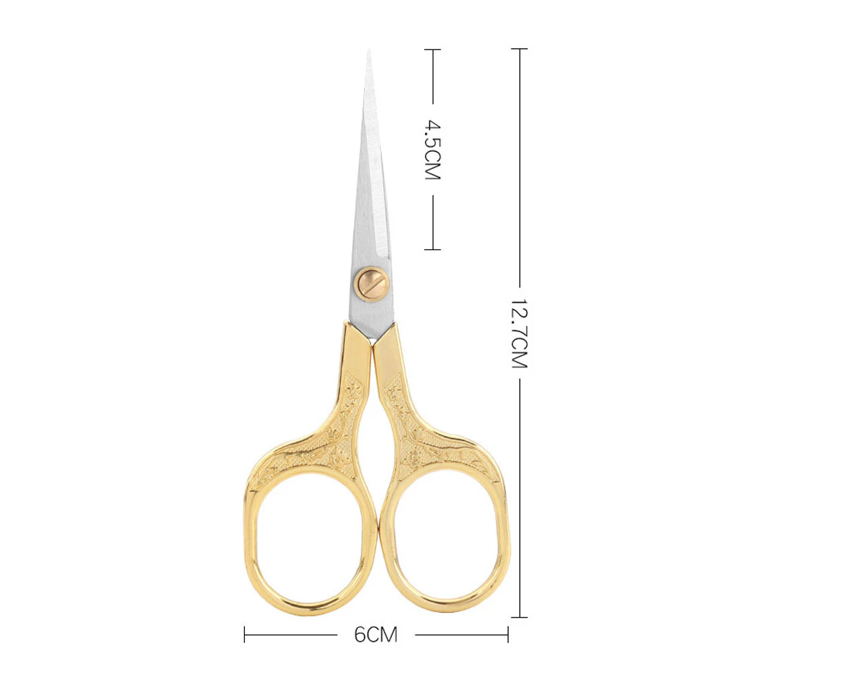 Scissors for Embroidery,  Embroidery Scissors Stainless Steel Sharp Pointed Scissors Tip Detail Shears for DIY Craft