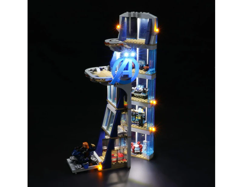 Lego Avengers Tower Battle 76166 Light Kit