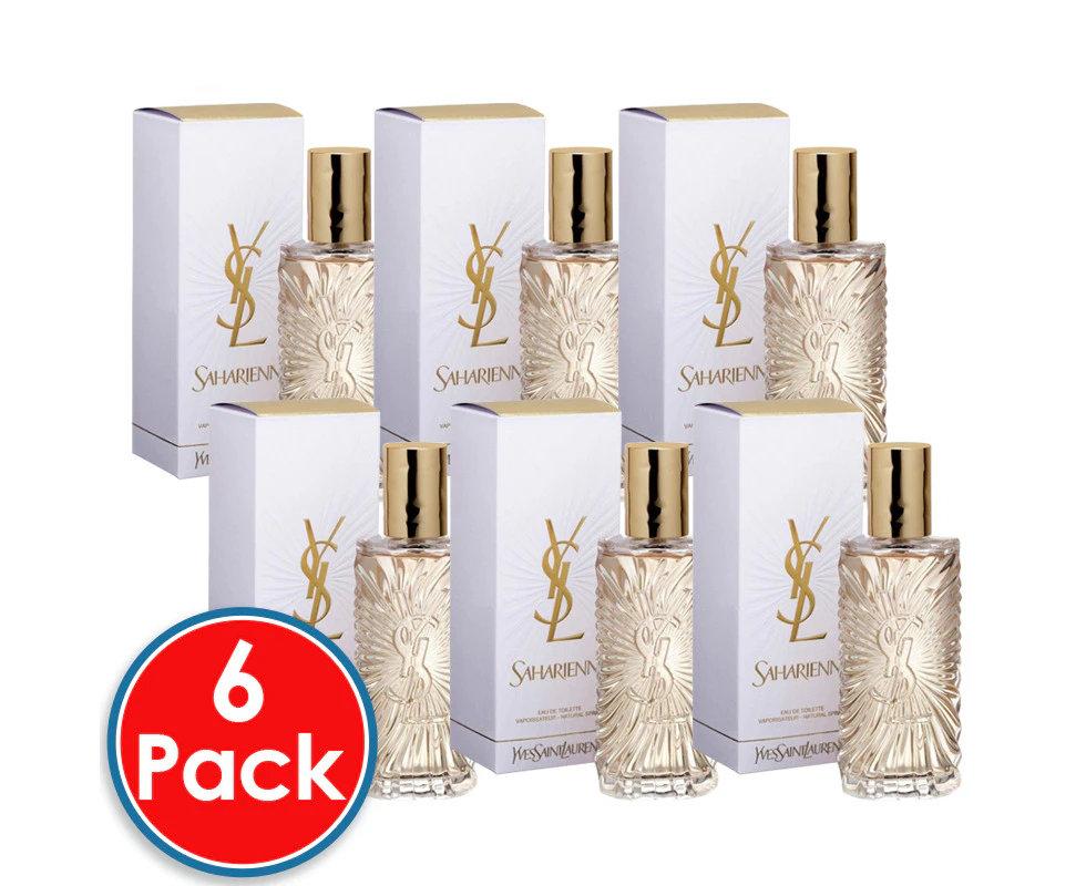 6 x YSL Yves Saint Laurent Saharienne EDT Spray Fragrance Women Perfume 50mL