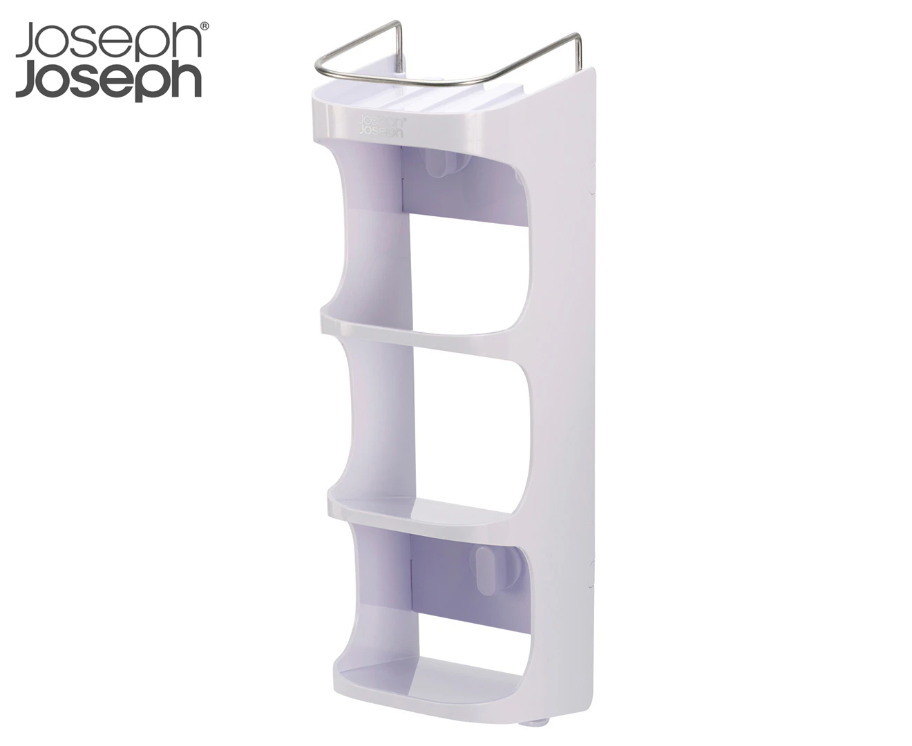 Joseph Joseph Capsule 4-Tier Shower Shelf - White