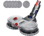 Electric mop attachment for Dyson V7 V8 V10 V11 V15 vacuum cleaner, Wet and dry Dyson mop and mopping brush