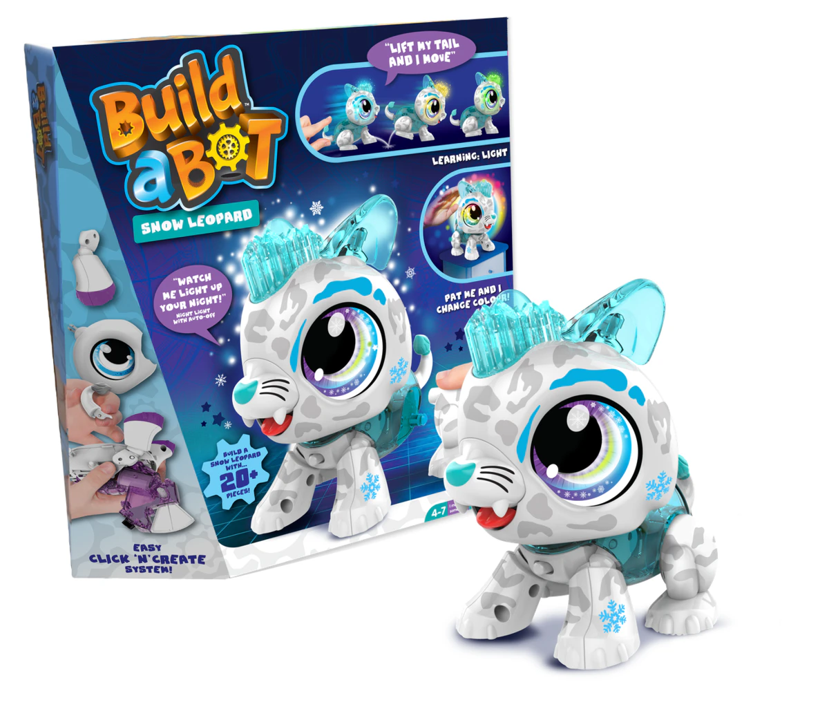 Build A Bot Snow Leopard - Light