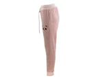 FIL Women's 2pc Set Loungewear PJs - Panda/Dusty Pink
