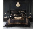 Davinci Massimo Quilt Cover Set King Black