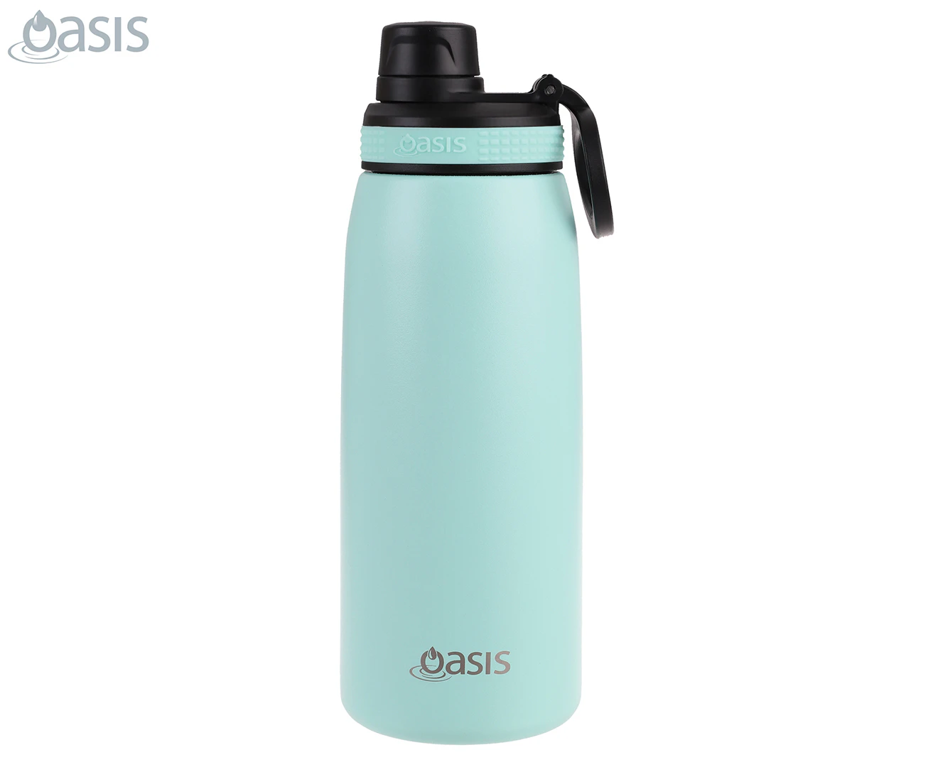 Oasis 780mL Double Walled Insulated Sports Bottle w/ Screw Cap - Mint