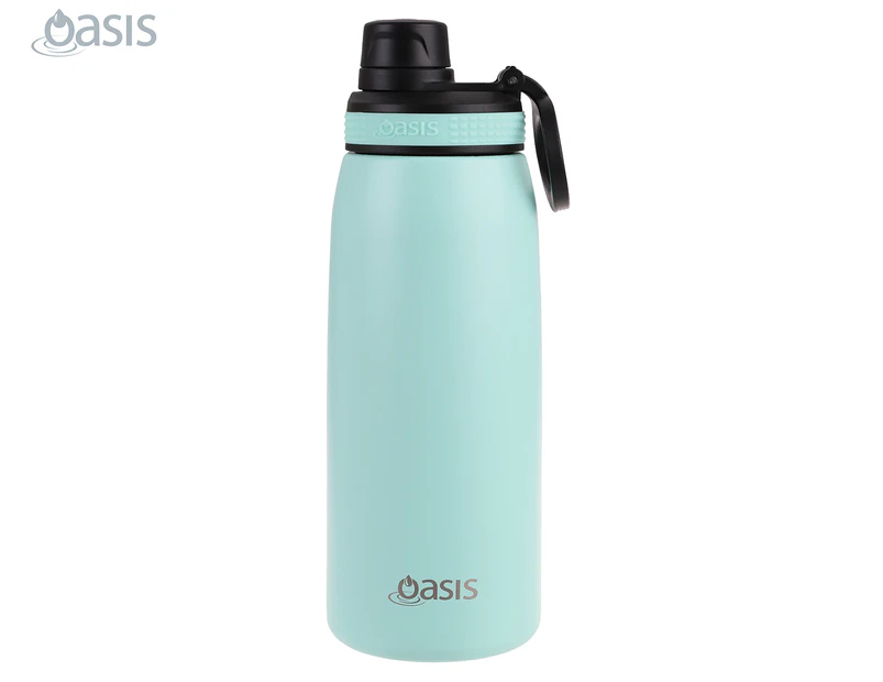 Oasis 780mL Double Walled Insulated Sports Bottle w/ Screw Cap - Mint