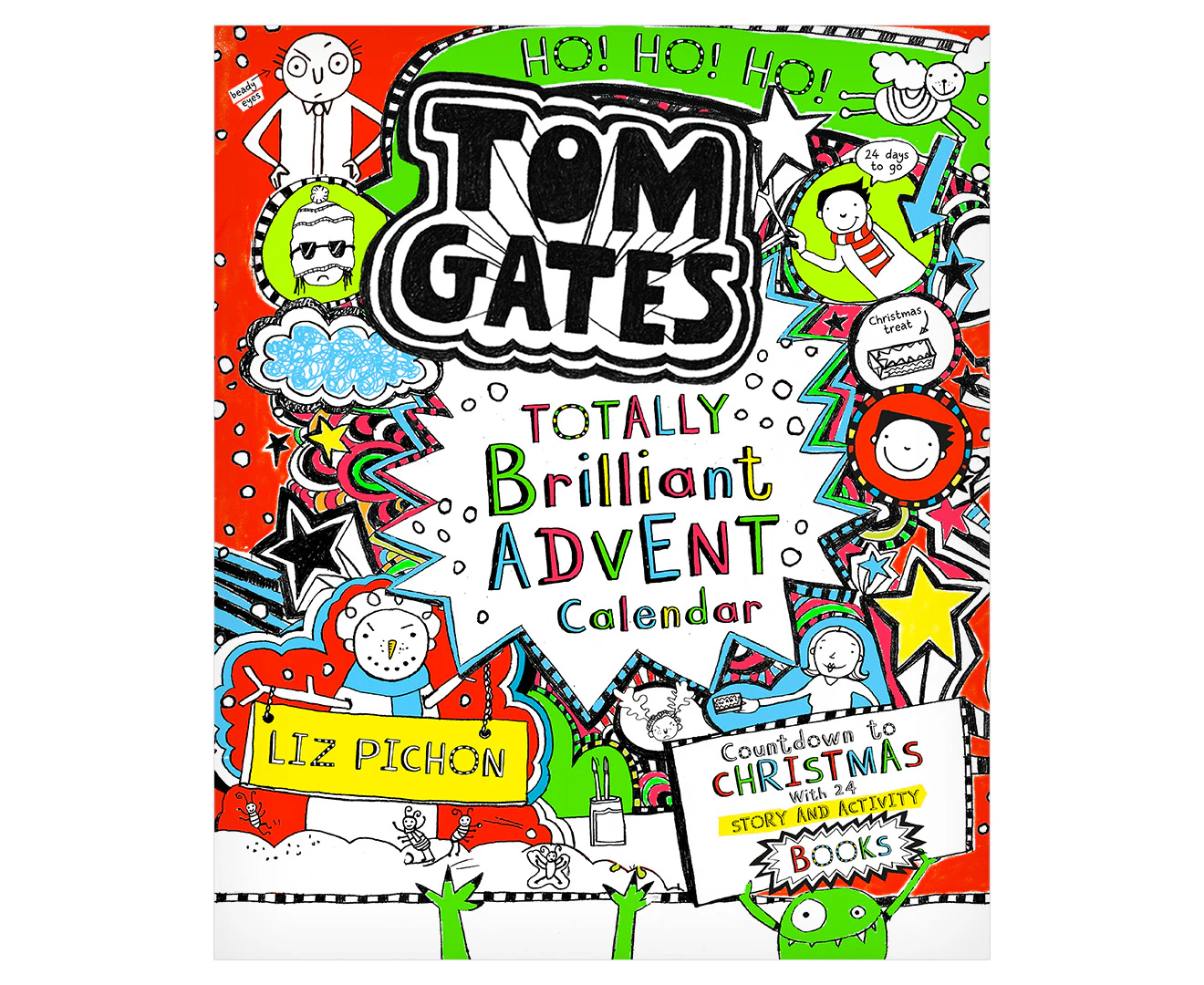 Tom Gates Advent Calendar Book Collection