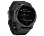 Garmin Vivoactive 4 Smartwatch 45mm Black With Slate Hardware GPS Fitness