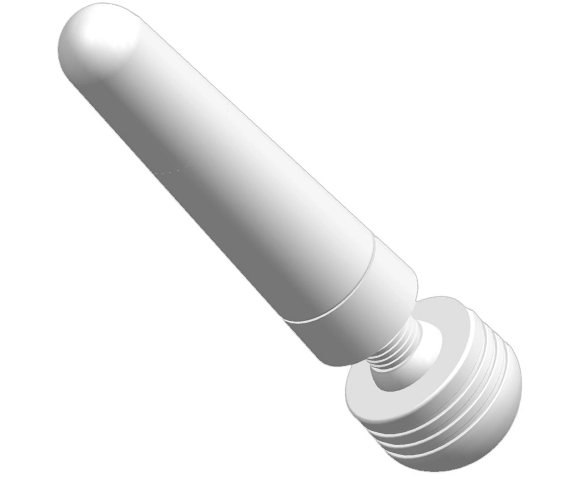 Silicone Women Vibrator G-spot Stimulator Masturbator Adults Sex Toy Massager-White