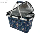 Sachi Insulated Carry Basket w/ Lid - Native Bushland