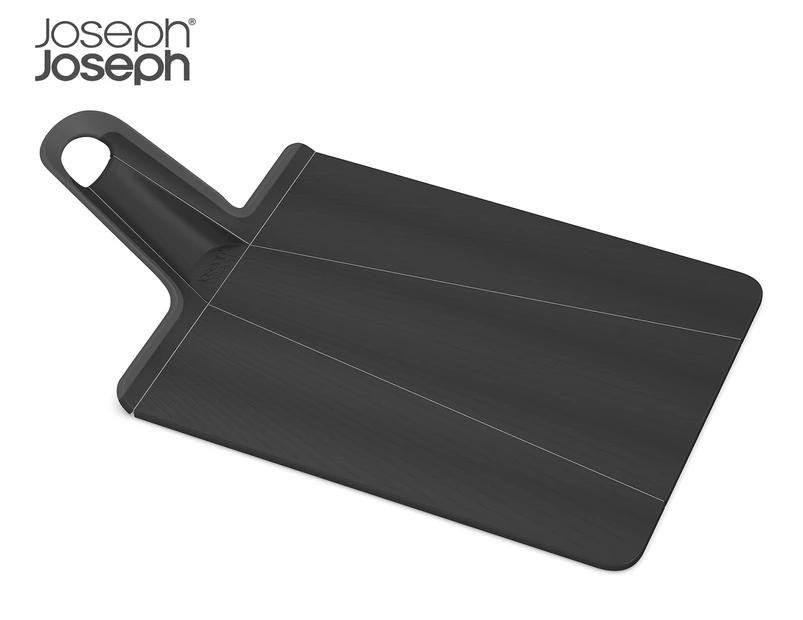 Joseph Joseph Chop 2 Pot Plus Regular Folding Chopping Board - Black
