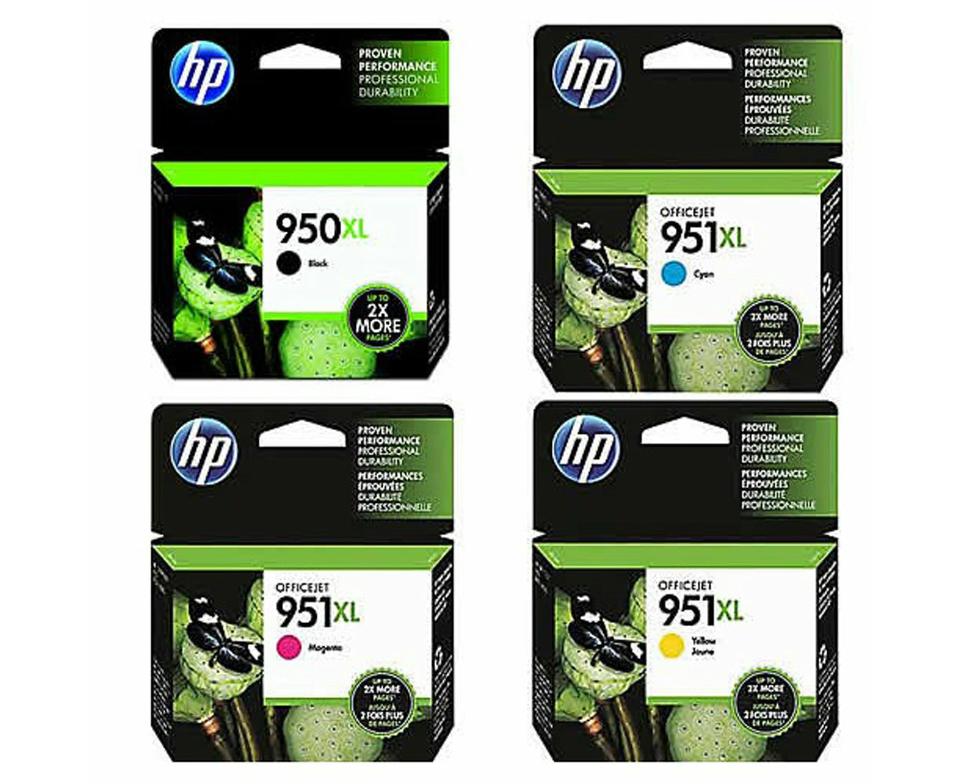 HP 950XL 951XL 4 Colours Value Pack Ink Cartridge