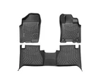 KIWI MASTER 3D TPE Car Floor Mats Liner fit for Nissan Navara NP300 D23 2015~Current